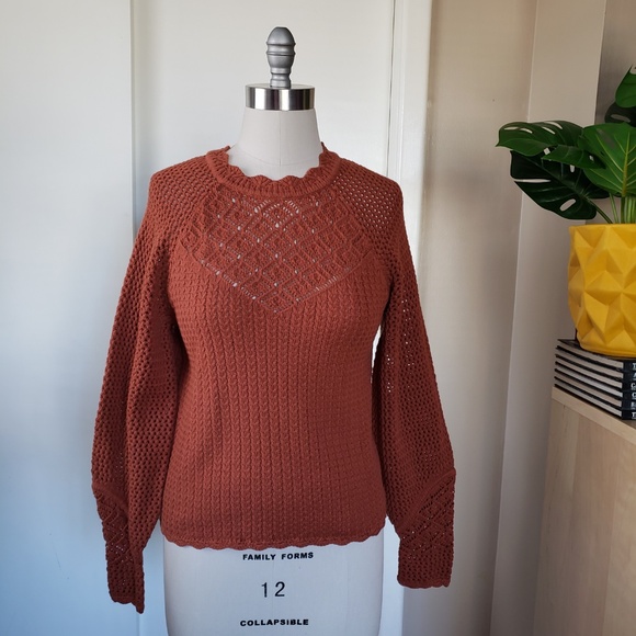 Sam Edelman Ginger Bread Sweater Size Medium NEW! - Picture 1 of 13